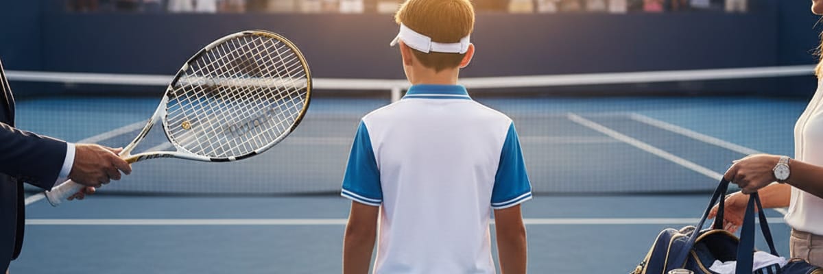 How to get a junior tennis sponsorship