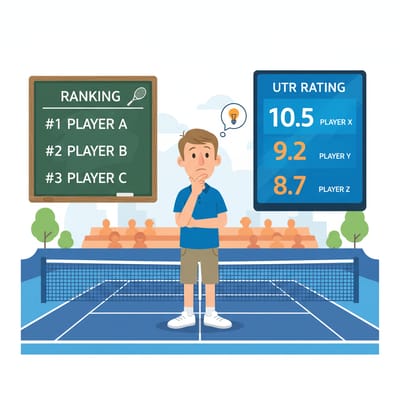 UTR vs USTA rankings explained for tennis parents