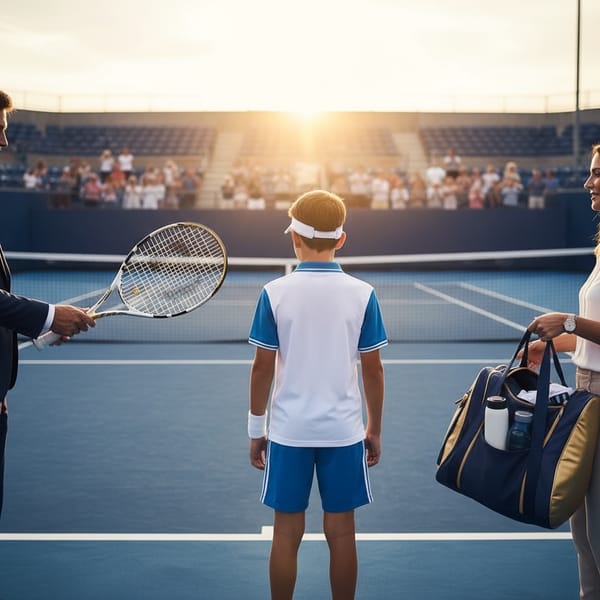 How to get a junior tennis sponsorship